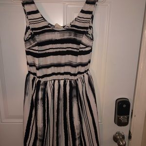 Cute black and white dress